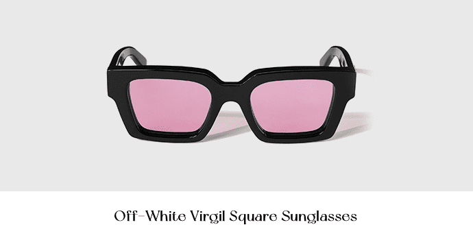 24. Off-White Virgil Square Sunglasses