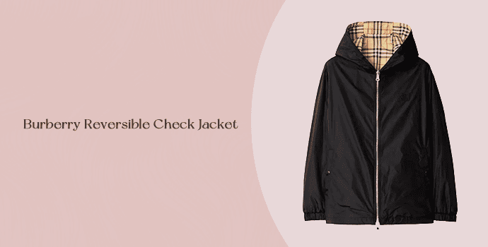 3. Burberry Reversible Check Jacket