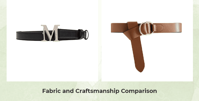 Fabric and Craftsmanship Comparison