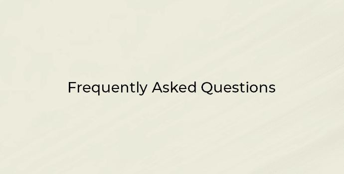 Frequently Asked Questions