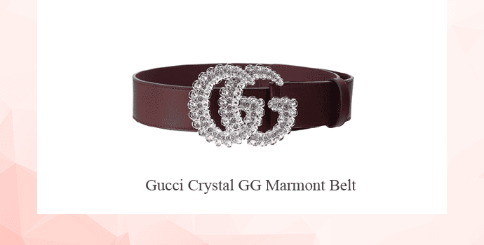 Gucci Crystal GG Marmont Belt
