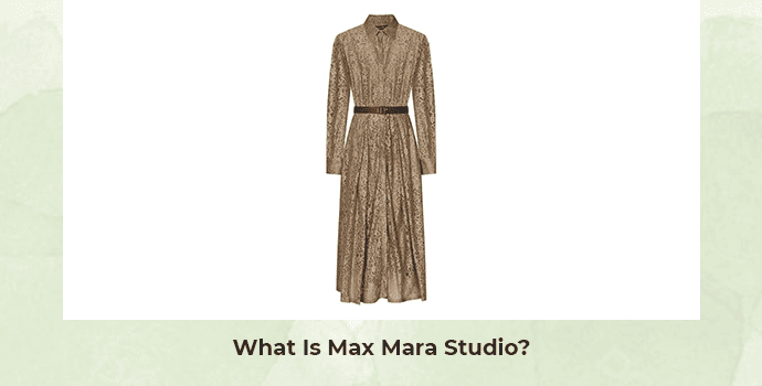 What Is Max Mara Studio