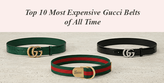 most expensive gucci belt