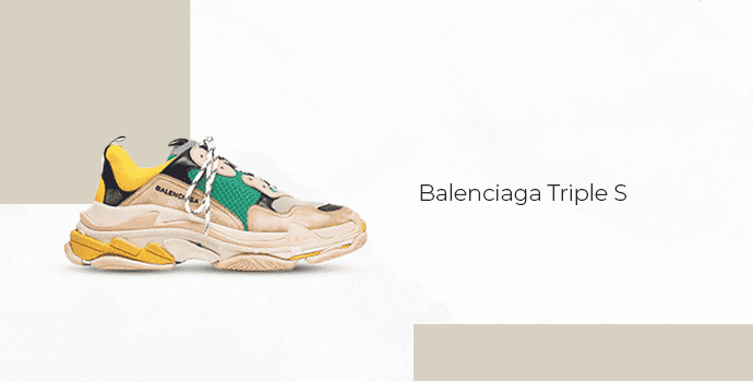 1. Balenciaga Triple S