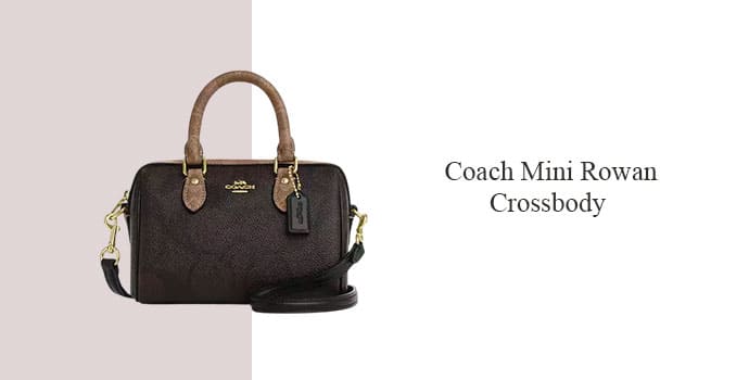 1. Coach Mini Rowan Crossbody