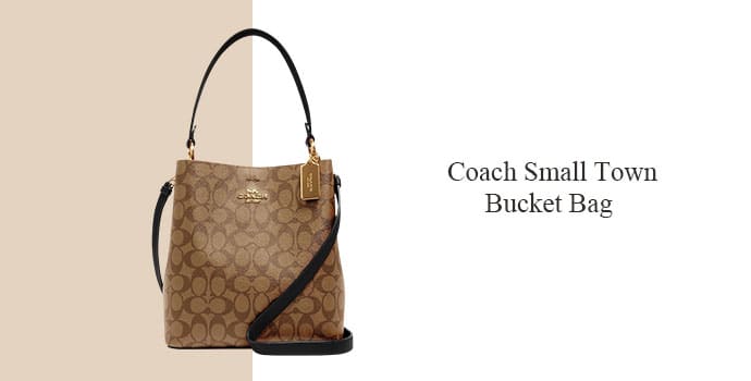 2. Coach Small Town Bucket Bag