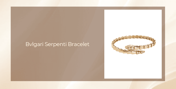 5. Bvlgari Serpenti Bracelet