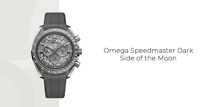 6. Omega Speedmaster Dark Side of the Moon