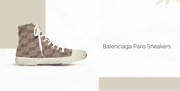 8. Balenciaga Paris Sneakers