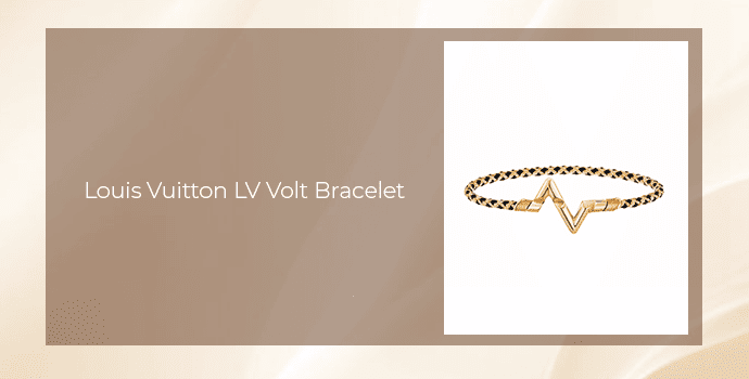 9. Louis Vuitton LV Volt Bracelet