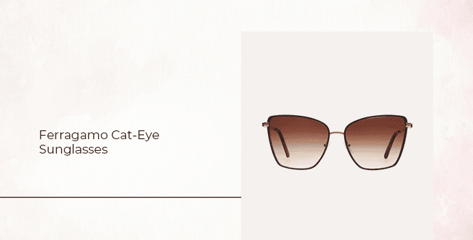 Ferragamo Cat-Eye Sunglasses