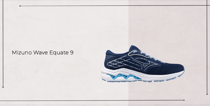 wave equate 9 shoes side view blue color