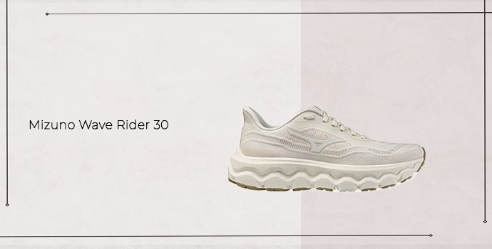 best mizuno running shoes rider white wave shoes with side view

