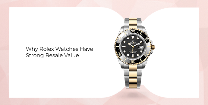 Rolex watch with strong resale value