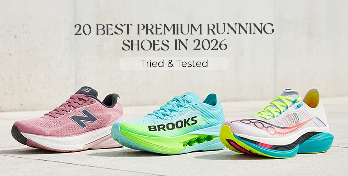 20 best premium running shoes in 2026, featuring three running shoes
