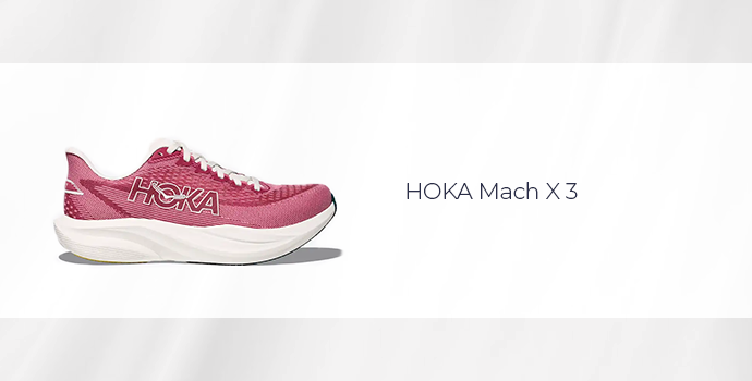 HOKA Mach X 3 premium running shoe