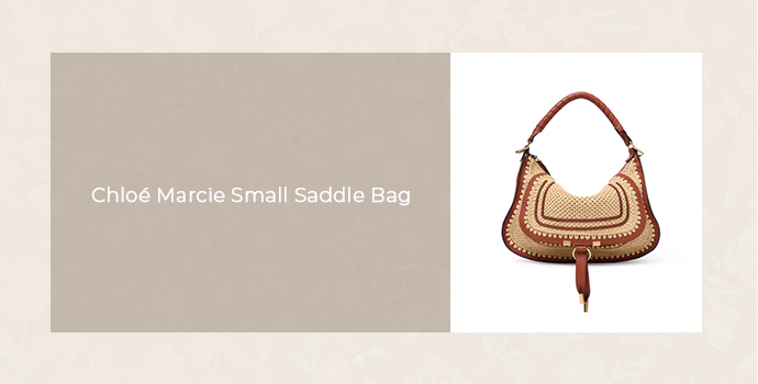 21 Luxe Designer Crossbody Bags for Effortless Travel in Style "Chloé Marcie Small Saddle Bag"