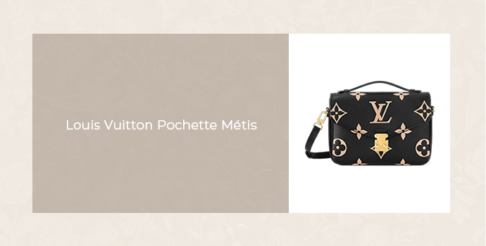 Louis Vuitton Pochette Métis designer crossbody bag for travel