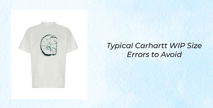 Carhartt WIP Size Guide 2026 featuring a man wearing a Carhartt WIP T-shirt outdoors