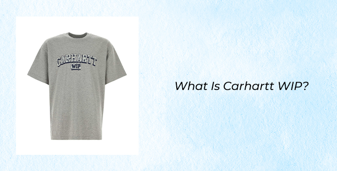 Carhartt WIP T-shirt illustrating what Carhartt WIP is